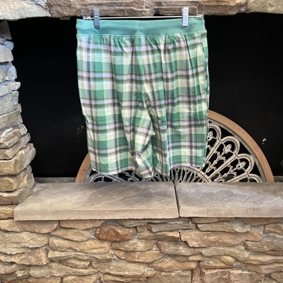 Lands' End Men's Knit Jersey Pajama T-Shirt & Shorts Sleep Set, NWT - Picture 3 of 5